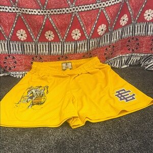 ERIC EMANUEL x WARREN LOTAS BASIC SHORT YELLOW SIZE XXL